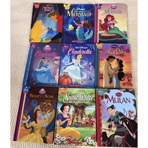 Disney Wonderful World Of Reading Lot Of 10 Princess Stories Brand New!